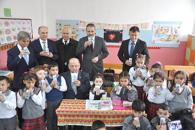 16 bin 828 öğrenciye okul sütü