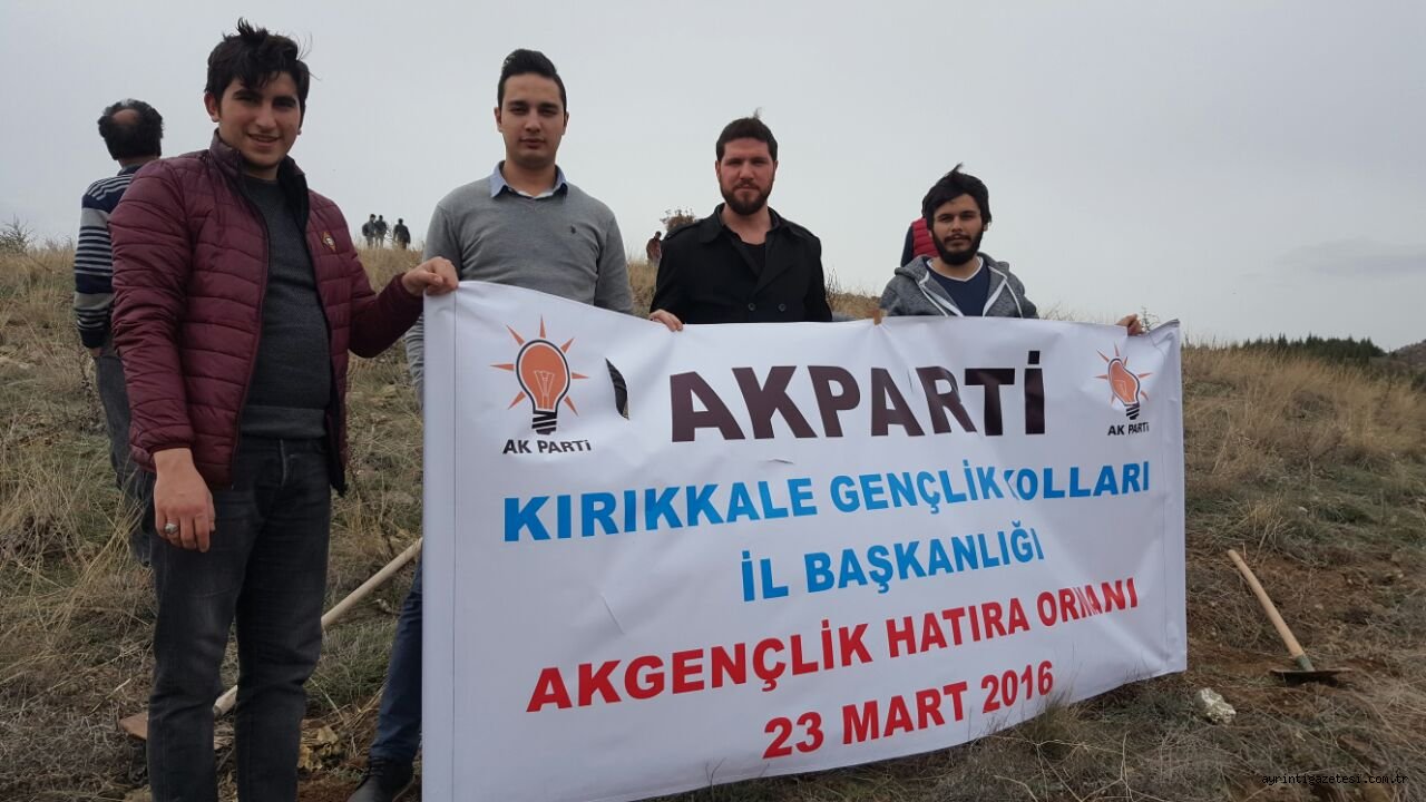 AK GENÇLİK’TEN HATIRA ORMANI