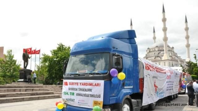 Bayırbucak Türkmenlerine Yardım