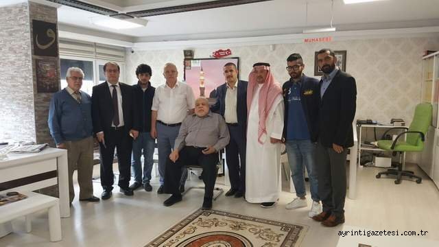 İpekci Medine ve Suudi Arabistan’dan gelen misafirlerini ağırladı