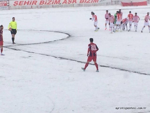 Karlı mücadele 1-1