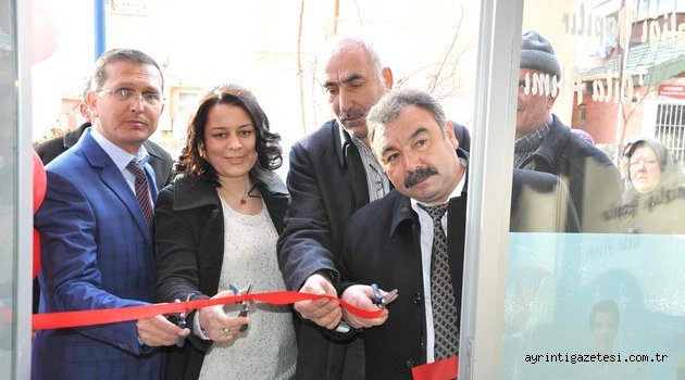 KOSGEB destekli iş yeri açıldı 