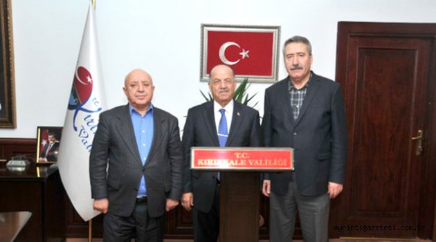 Merkez Valileri, Vali Kolat’ı ziyaret etti