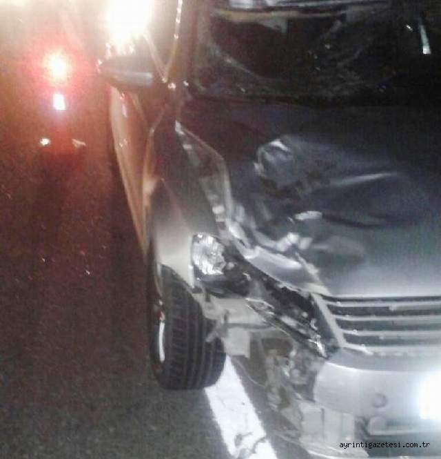 Otomobilin çarptığı yaya öldü
