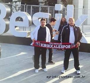 Vodafone Arena’da  Kırıkkalespor atkısı