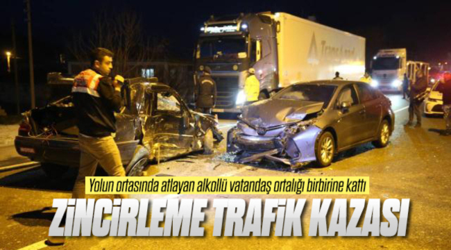 Kırıkkale De Zincirleme Trafik Kazası - Kırıkkale Haber - Ayrıntı Gazetesi