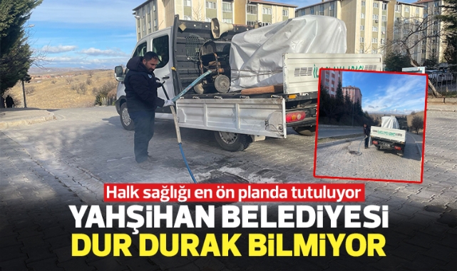 Yahşihan Belediyesi dur durak bilmiyor
