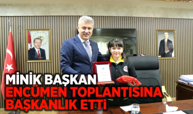Minik Başkan Encümen Toplantısına Başkanlık Etti