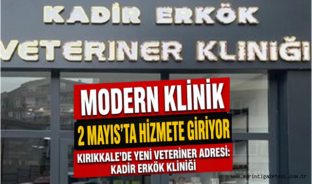 Modern Klinik 2 Mayıs'ta Hizmete Giriyor