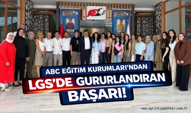 ABC Eğitim Kurumları'ndan LGS'de Gururlandıran Başarı