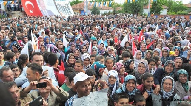 Aşağımahmutlar’da görkemli miting