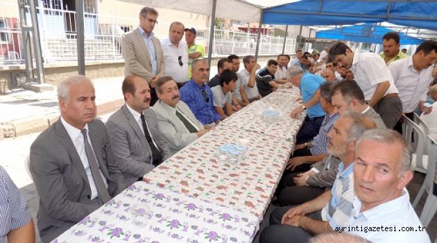 Şehit evine anlamlı ziyaret