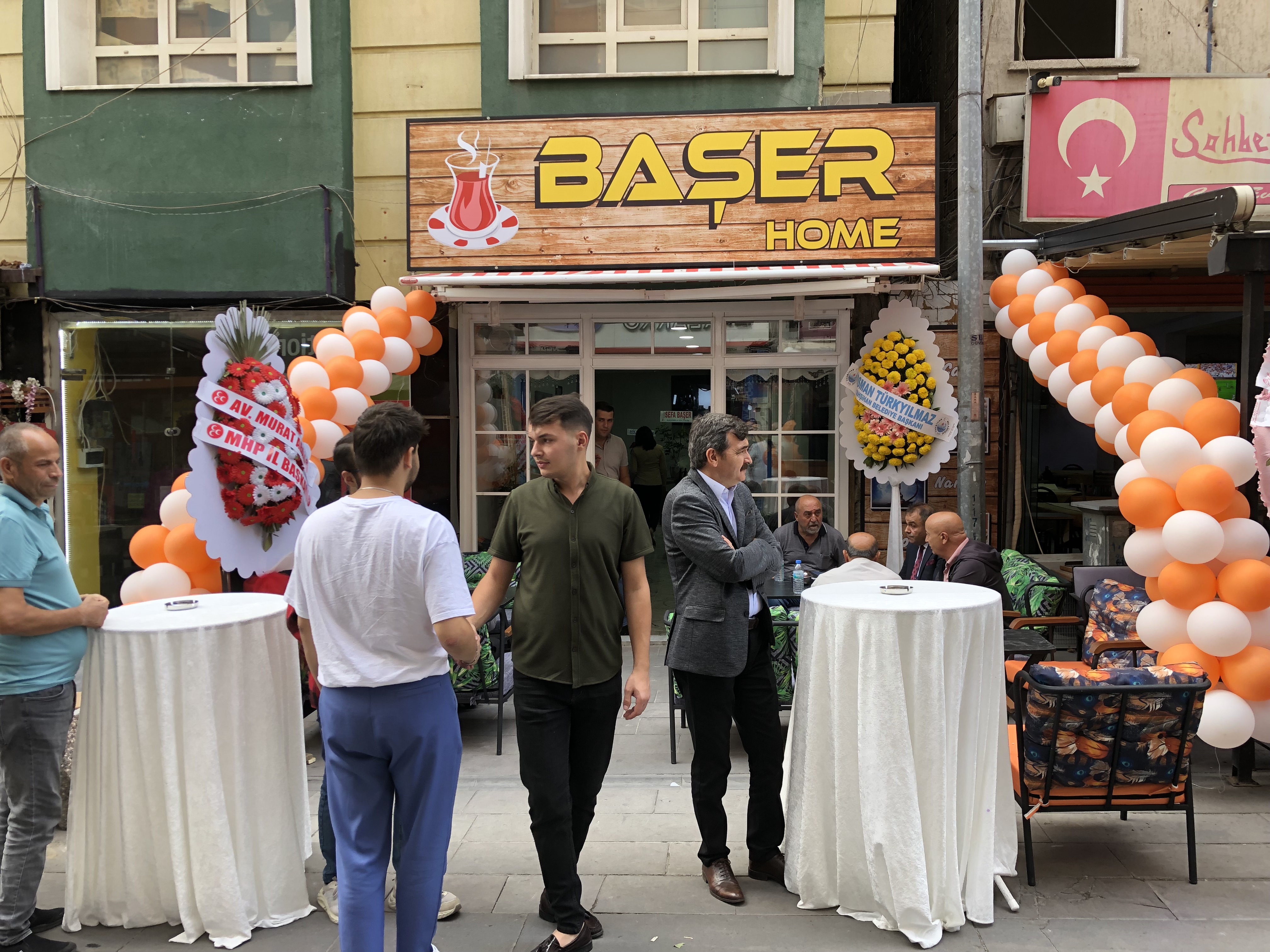 "Başer Home" çay ocağı hizmete açıldı