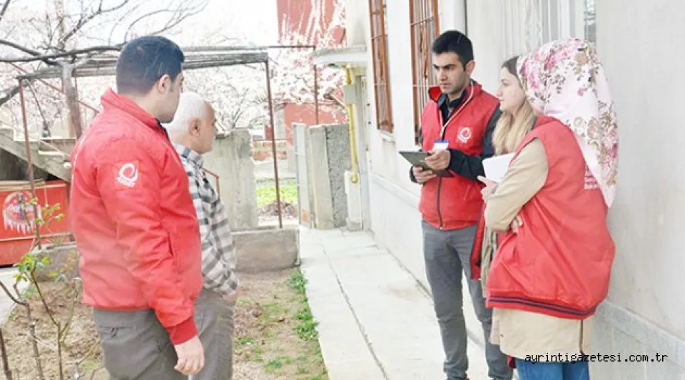 4 bin aile ziyaret edildi