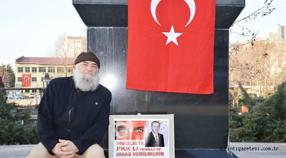 71 yaşında Afrin için nöbet tutuyor