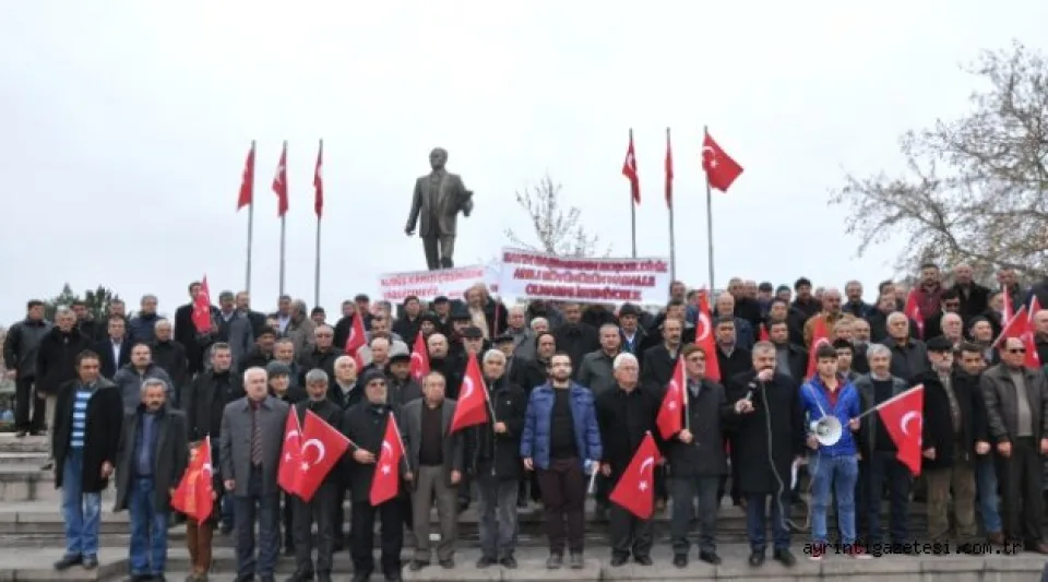 Ahılı köy derneğinden Kudüs tepkisi