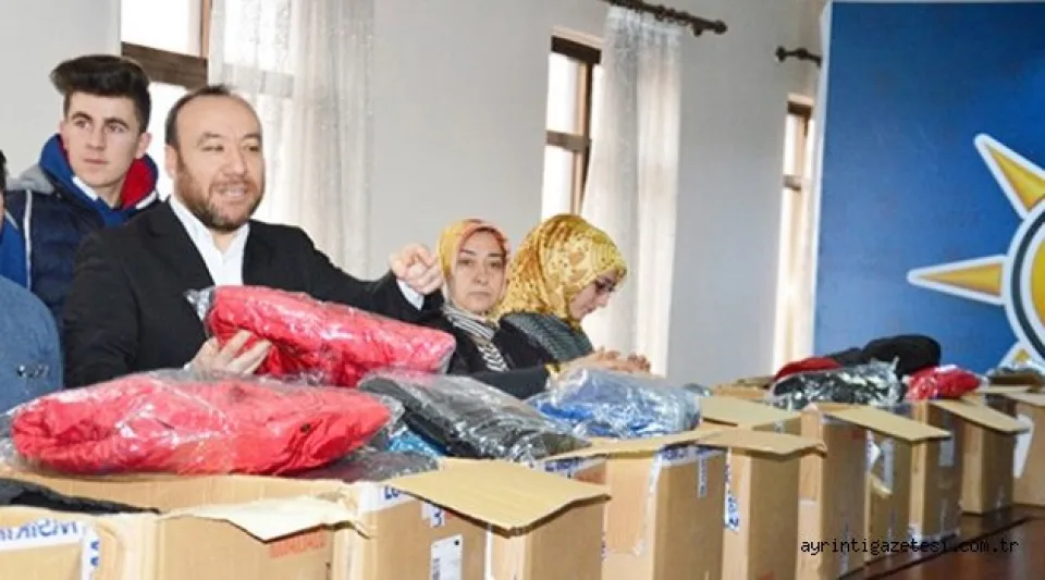 AK Parti'den anlamlı yardım  