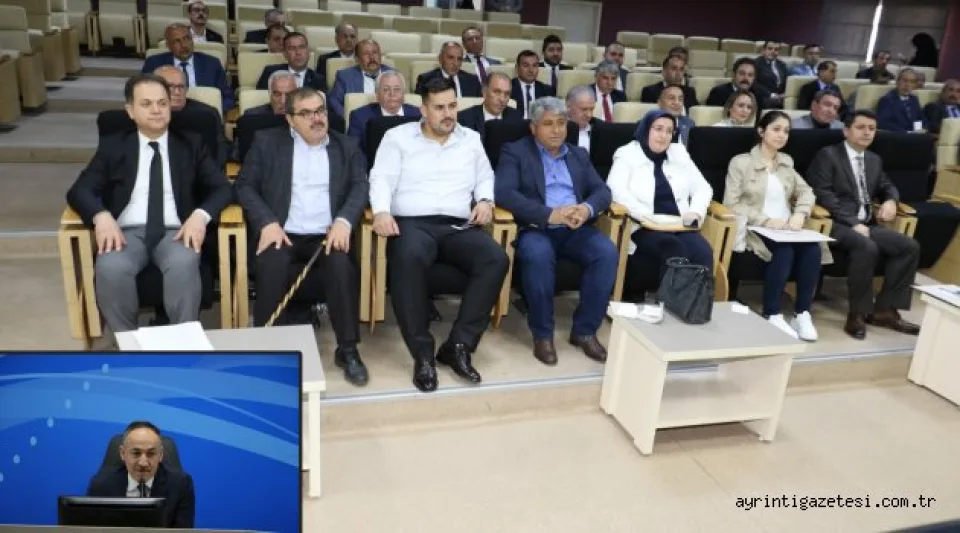 BELEDİYE MECLİSİNDE SEÇİMLER YAPILDI 