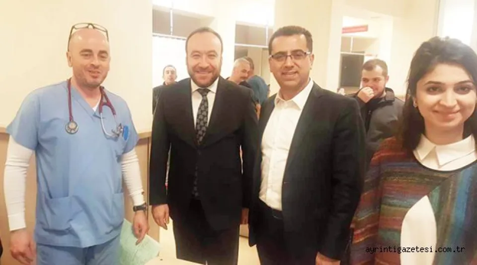 Dağdelen'den hastane ziyareti
