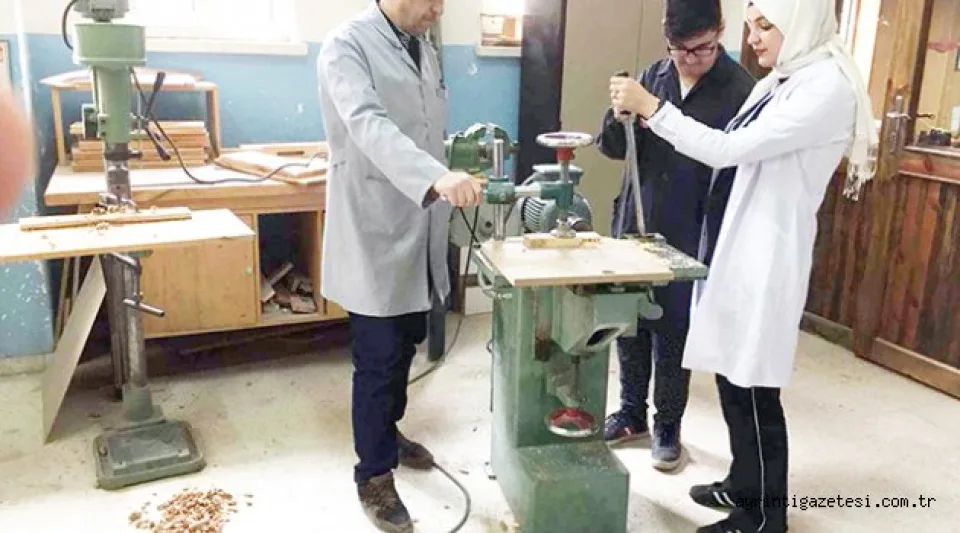 Geleceğin ustaları yetişiyor