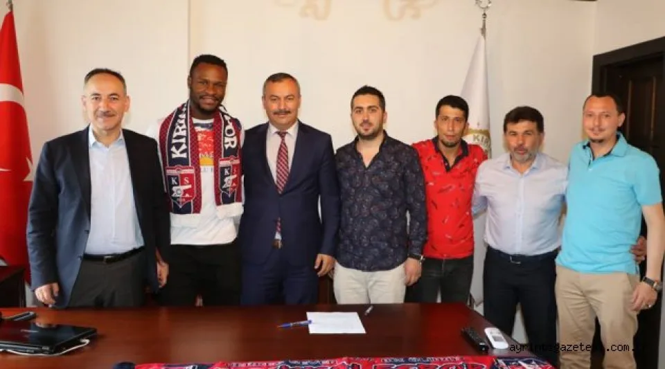 SAYGILI’DAN KIRIKKALESPOR’A KAMERUNLU GOLCÜ 