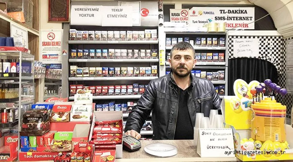 Şehit çocuklarına tüm ürünler ücretsiz