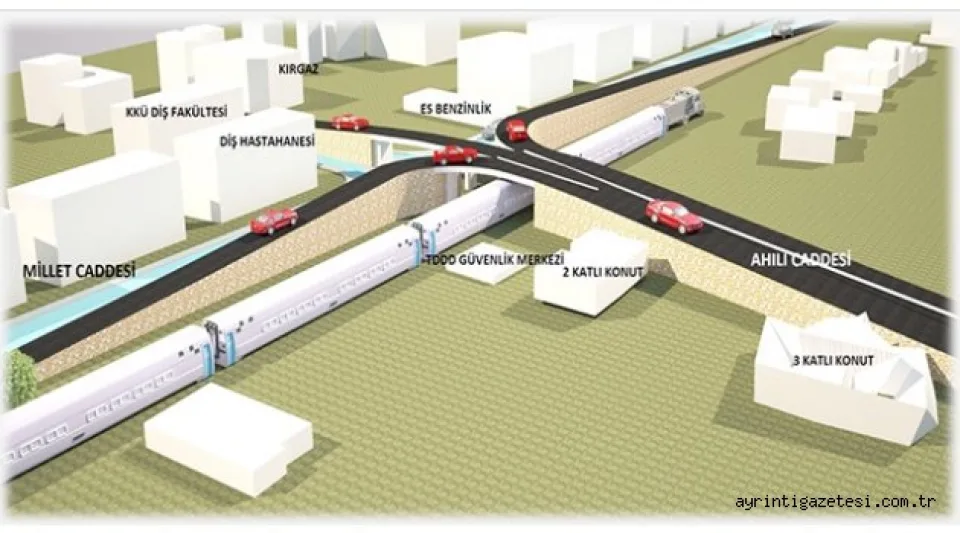 Trafiği rahatlatacak proje 