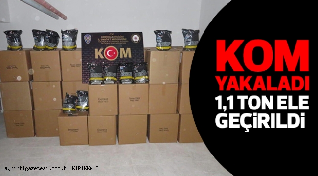 1 TON ELE GEÇİRİLDİ