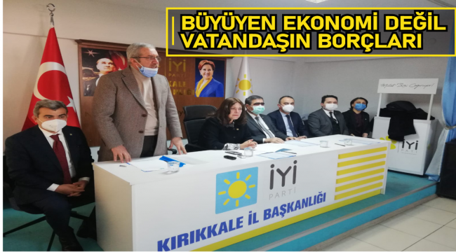 Büyüyen Ekonomi Değil Vatandaşın Borçları