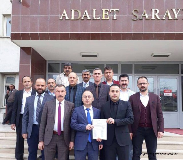 Abalı mazbatasını aldı