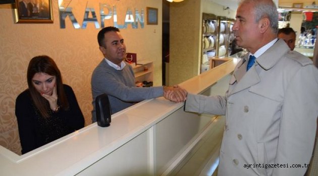 Akçay esnaf gezdi