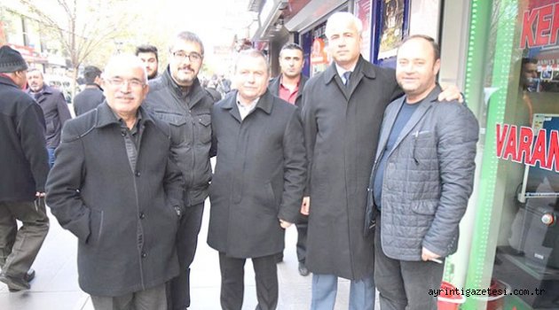 Akçay esnafları ziyaret etti