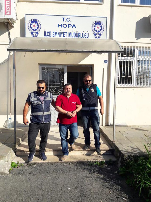 Artvin’de yakayı ele verdi