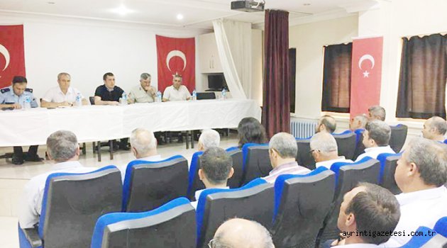 Balışeyh'te halk toplantısı