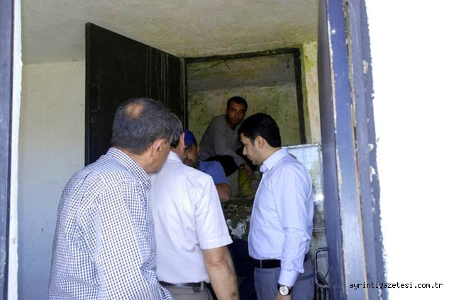 Balışeyh'de İçme Suyu Depolarında Temizlik