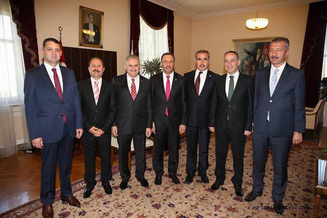 Başbakan ile görüştüler