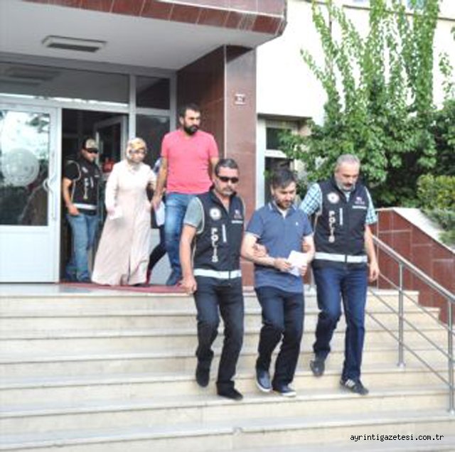 "Bölge abisi" ile "il ablası" tutuklandı