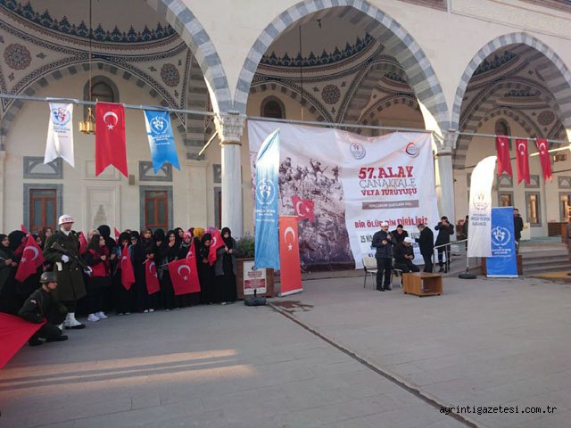 ÇANAKKALE RUHU SÖNMEDİ, SÖNMEYECEK