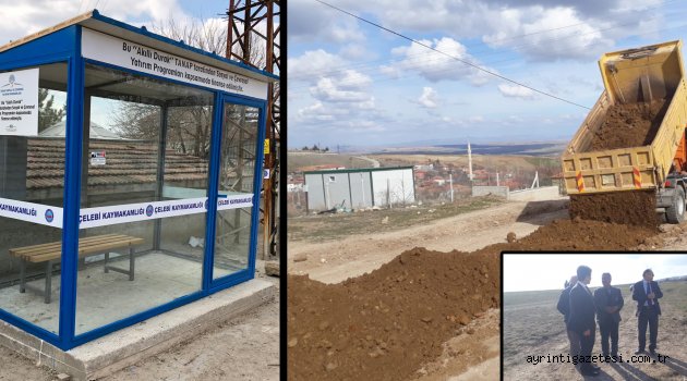 ÇELEBİ'NİN KÖYLERİNE AKILLI DURAK