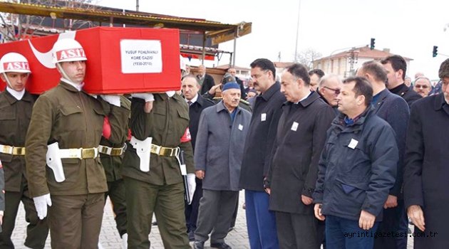 Gazi Pehlivanlı, dualarla uğurlandı