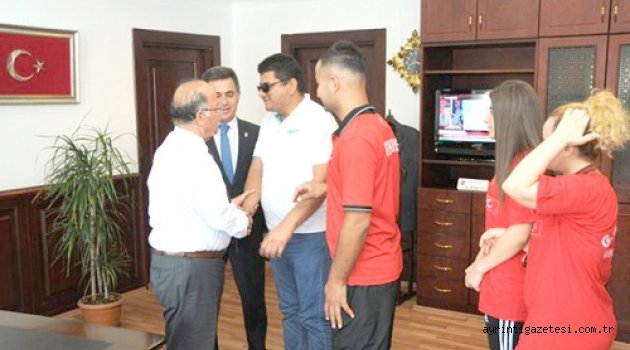 Görme Engelliler Kolat’ı ziyaret etti