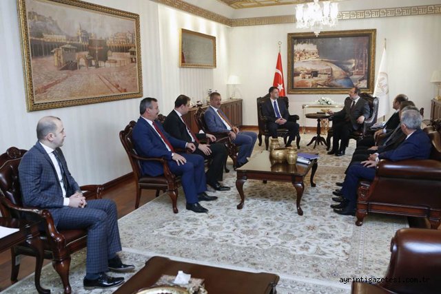 Görmez’i ziyaret ettiler