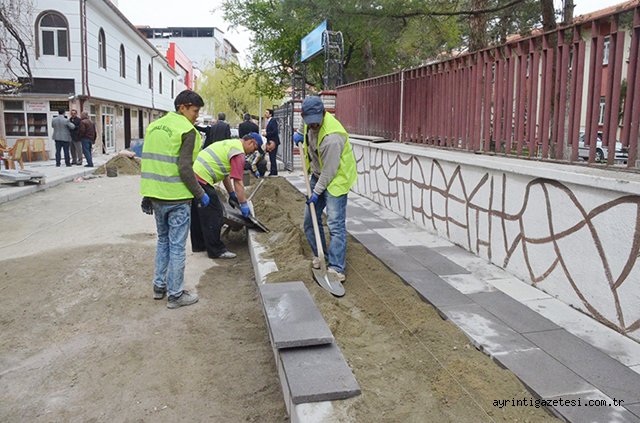 Gürler Cami ve Çevre Sokakları Yeniden Düzenleniyor