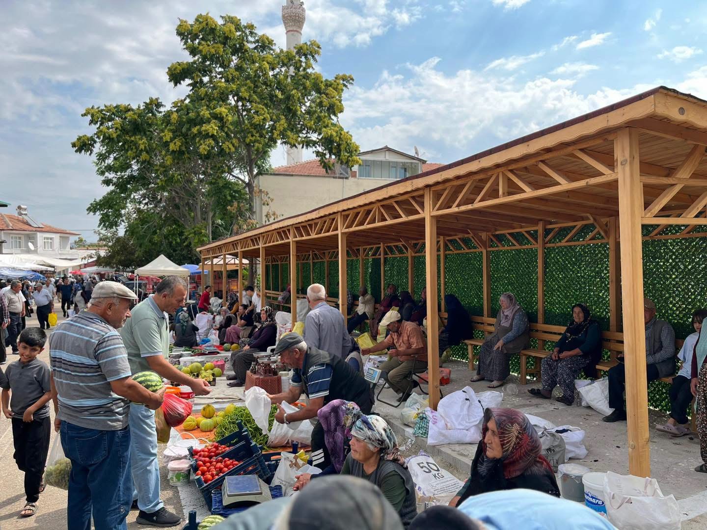Sulakyurt'ta Modern Pazar - 1