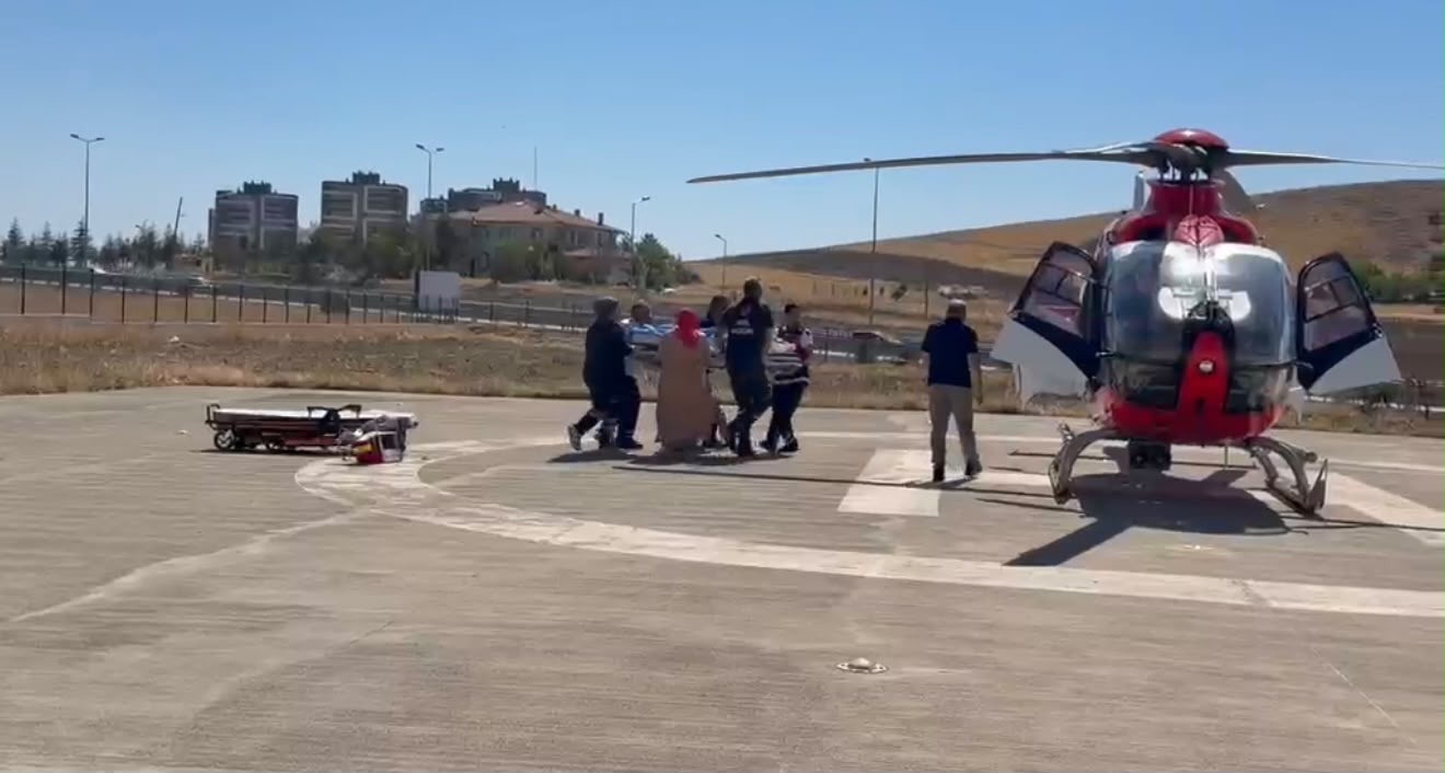Kırıkkale 112 Seferber Oldu: İki Çocuk Ankara’ya Helikopterle Sevk Edildi - 2