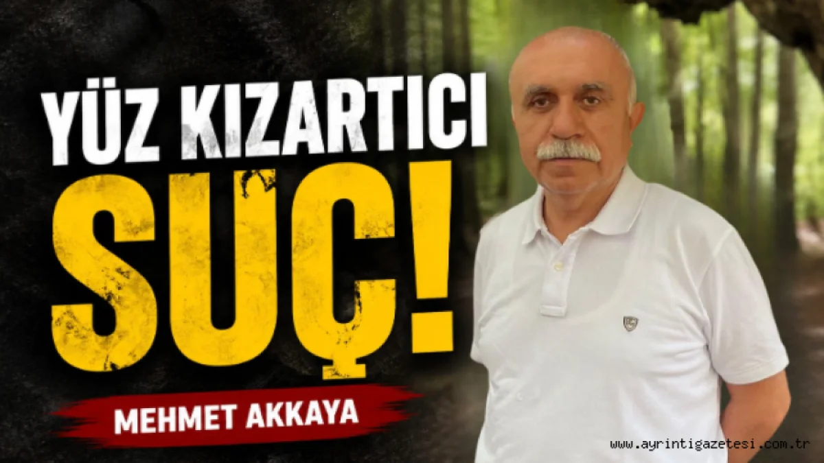 Yüz kızartıcı suç
