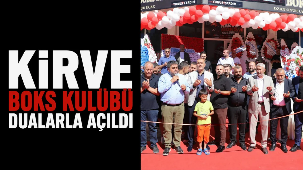 Yahşihan’da Kirve Boks Kulübü Dualarla Hizmete Girdi