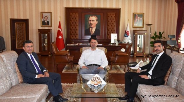 Halkbank’tan Vali’ye ziyaret