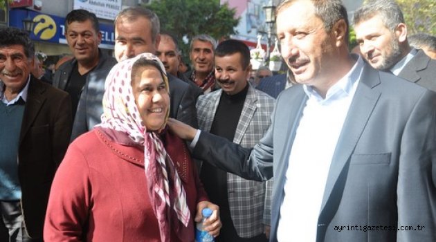 Halkla iç içe olmaya devam edeceğiz