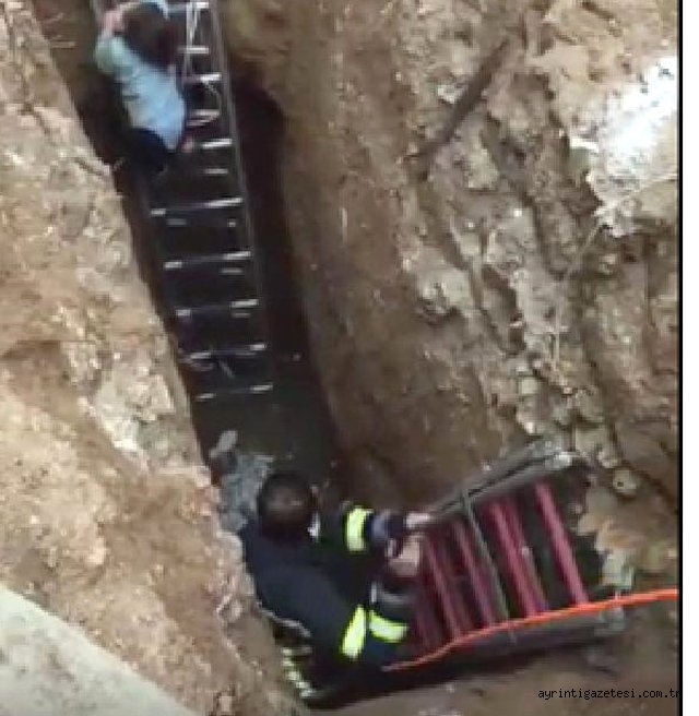  İtfaiye  Ekipleri  3 yaşındaki çocuğu kurtardı